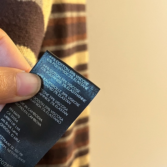 BDG Addison V Neck Ribbed Knit Sweater - Small - Picture 7 of 8